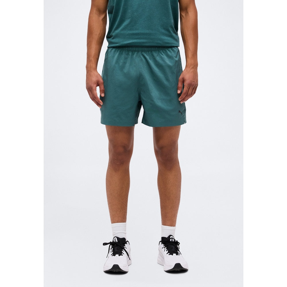 Puma Mens Tad Essential 7" Woven Shorts In Green