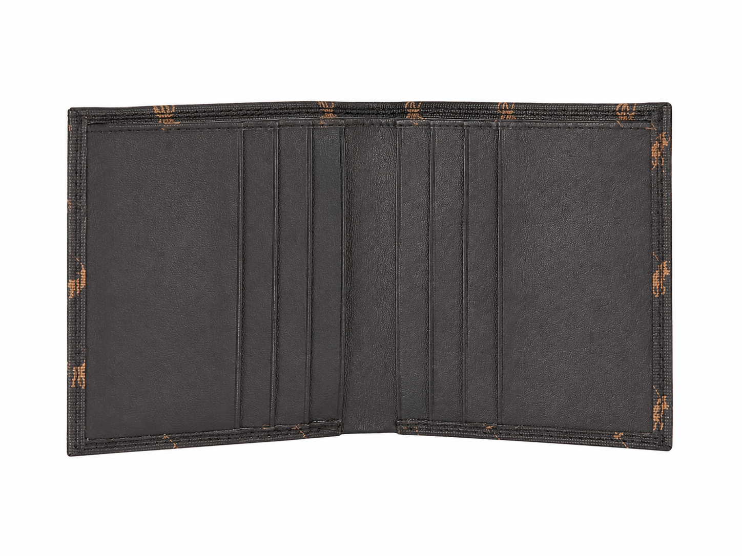 Polo Mens Signature CC Wallet In Brown