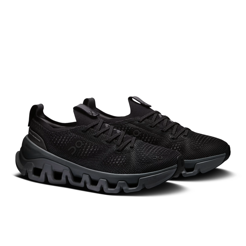 On Mens Cloud X Tempo Shoes Black Eclipse