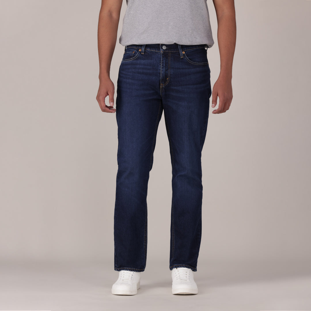 Levis Mens 514 Athletic Taper Just A Game Jeans In Navy