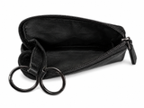 Lefel Mens Key Case/Coin Pouch In Black