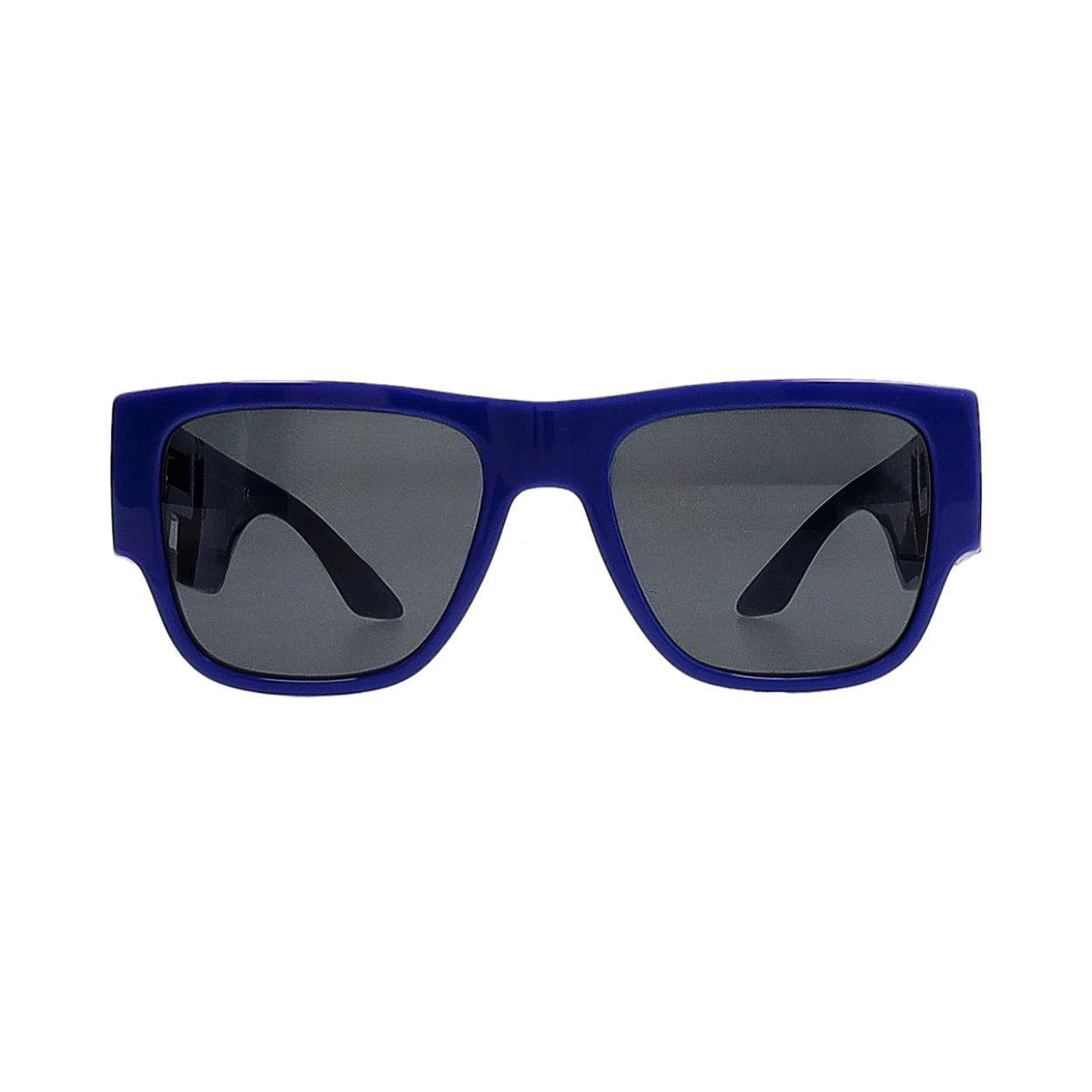 Versace Rectangular Sunglasses For Men In Blue