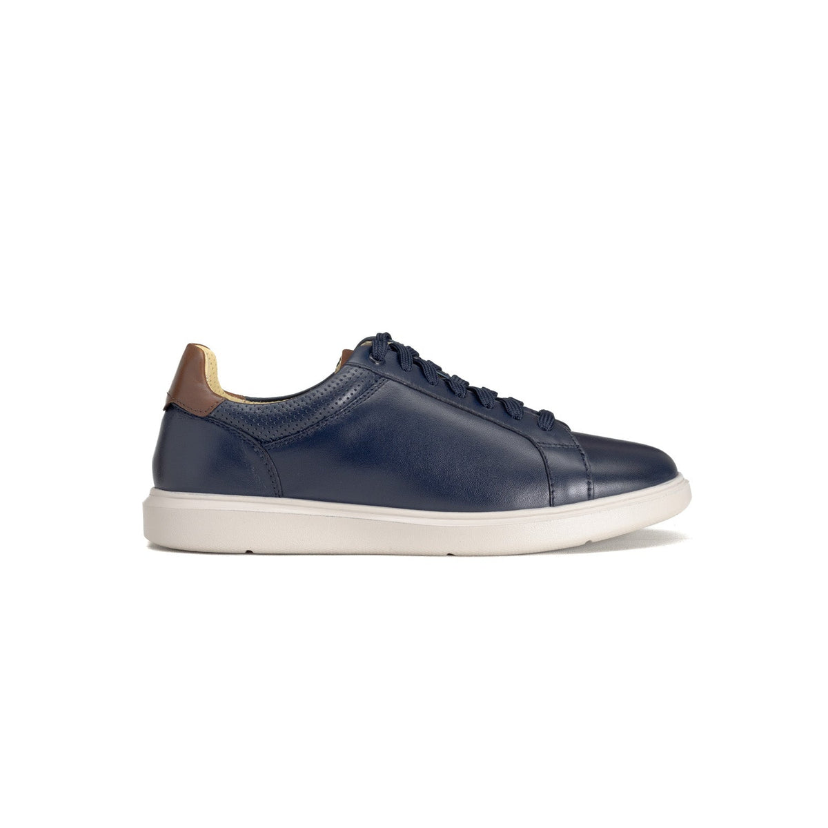 Florsheim Mens Social Sneakers In Navy & White
