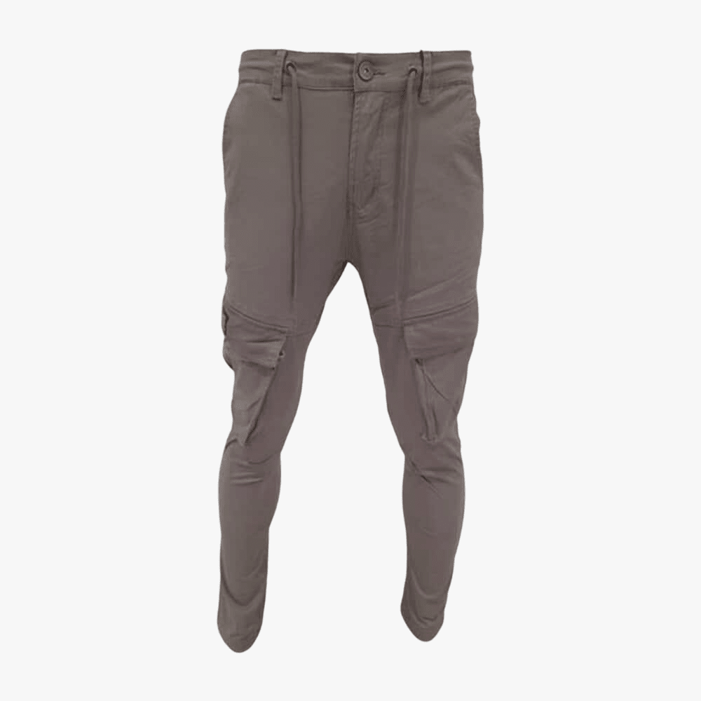 Soviet Mens Kings Fashion Cargo Pants In Taupe