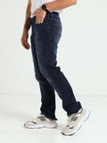 Guess Mens Regular Straight jeans In Dark Wash