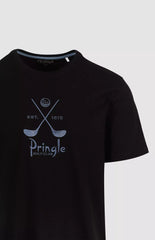 Pringle Adrian Golf Club T-Shirt Black