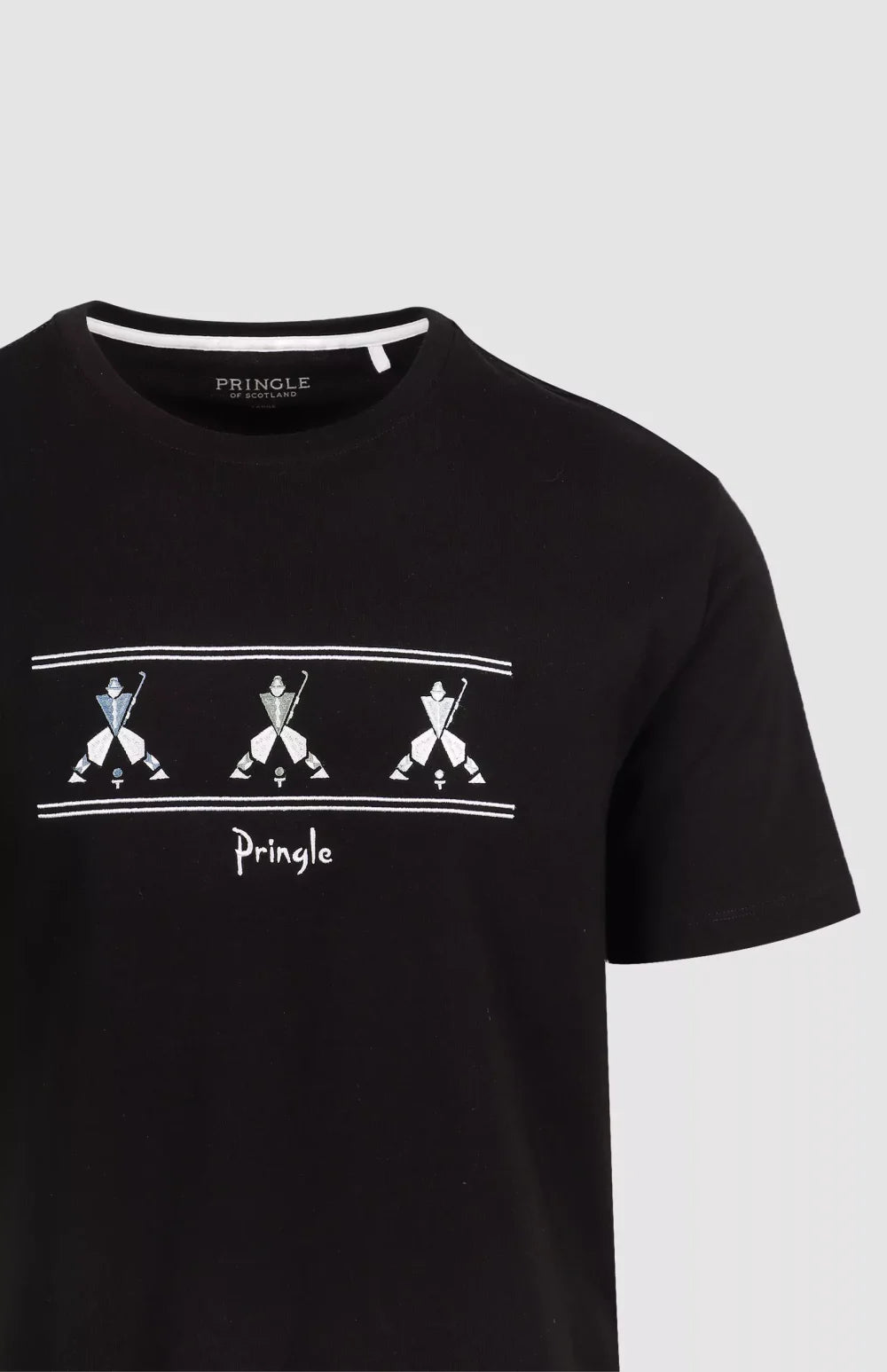 Pringle Anthony Printed T-Shirt Black