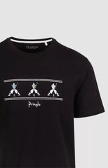 Pringle Anthony Printed T-Shirt Black