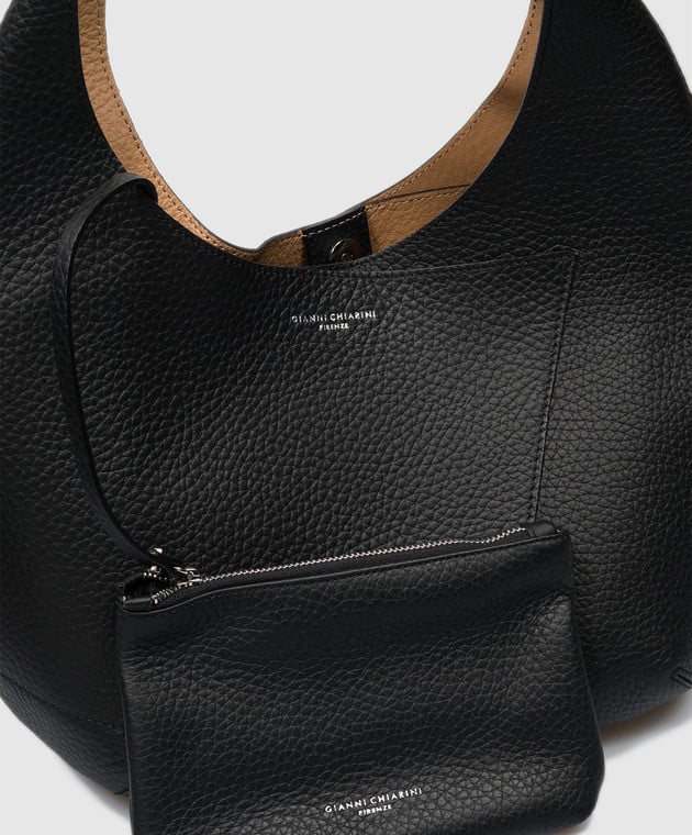Gianni Chiarini 556/24Pe Rngdbl Leather Bag Black