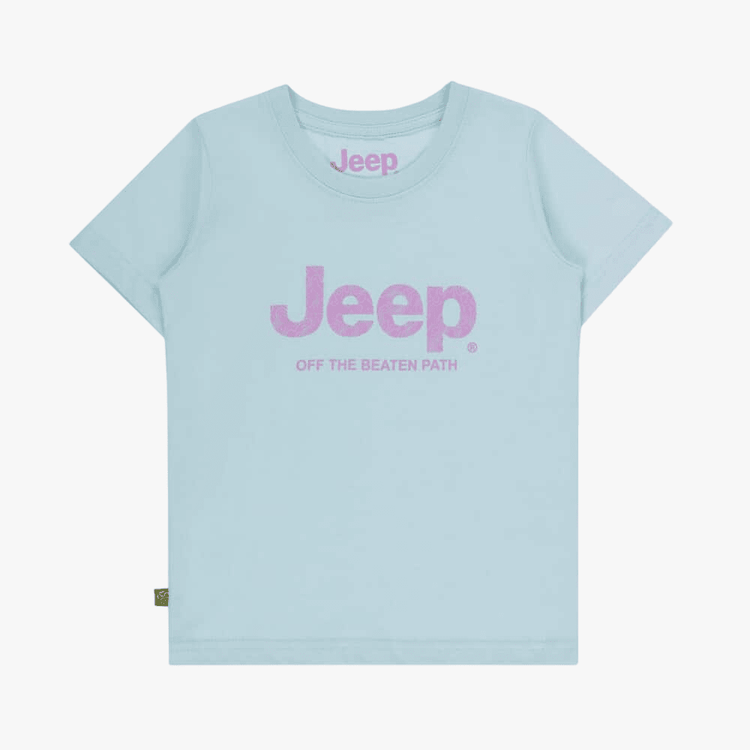 Jeep Kids Blue Icon Logo T-Shirt