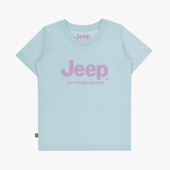 Jeep Kids Blue Icon Logo T-Shirt