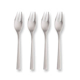 Wechsler 4 Pack Newport Cake Forks In Silver