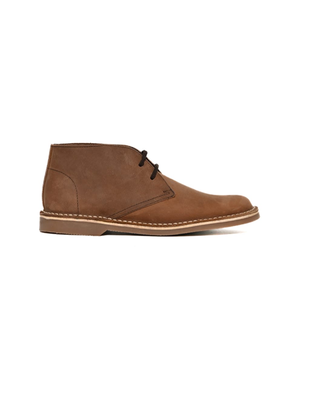 Bronx Mens Clark Gobi Shoes In Dark Brown