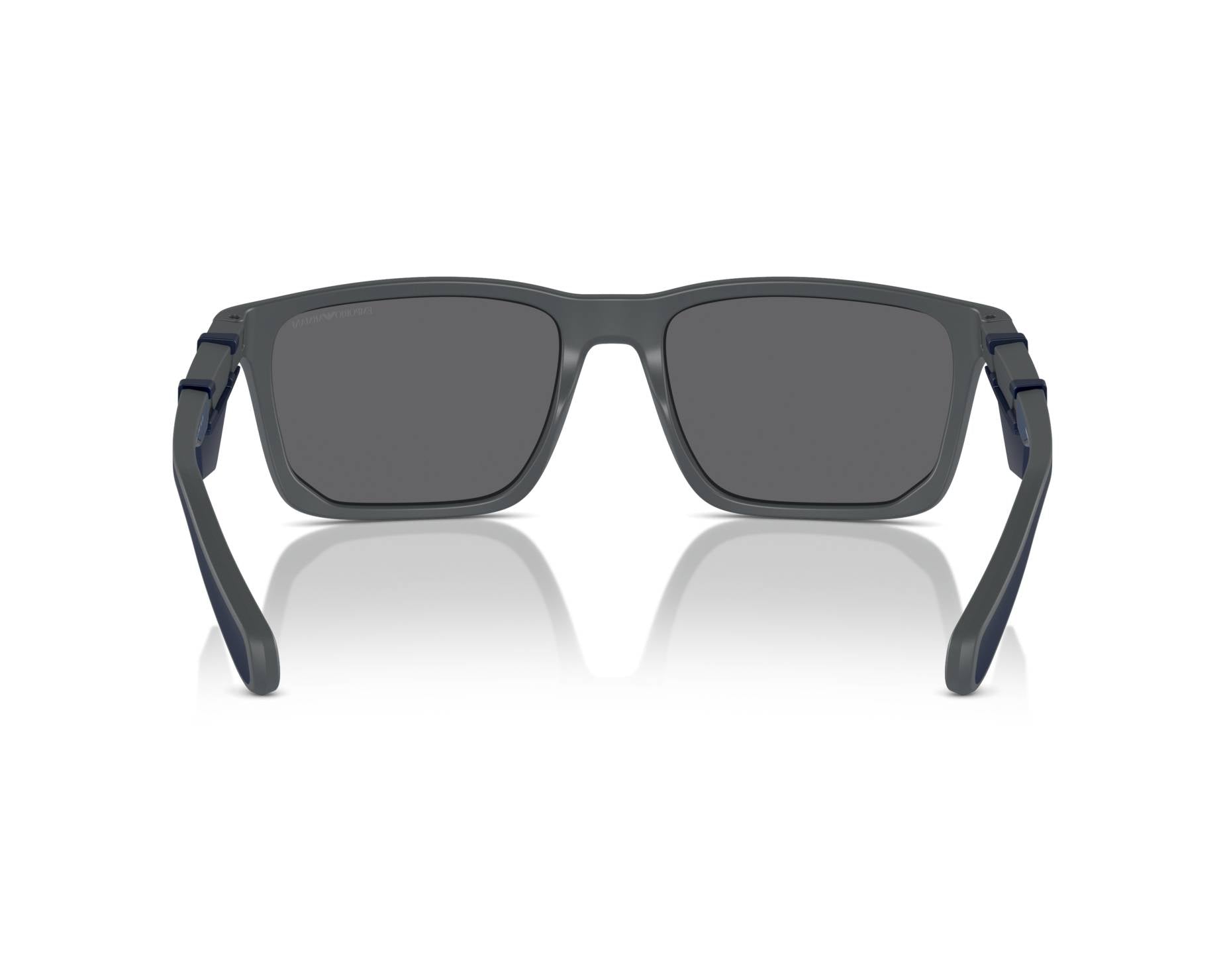 Emporio Armani Mens Sunglasses In Matte Dark Grey
