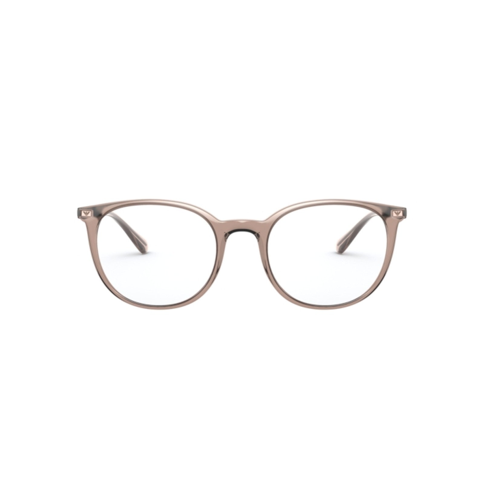 Emporio Armani Womens Sunglasses In Transparent Brown