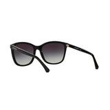 Emporio Armani Unisex Sunglasses In Shiny Black