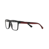 Emporio Armani Mens Sunglasses In Black & Maroon