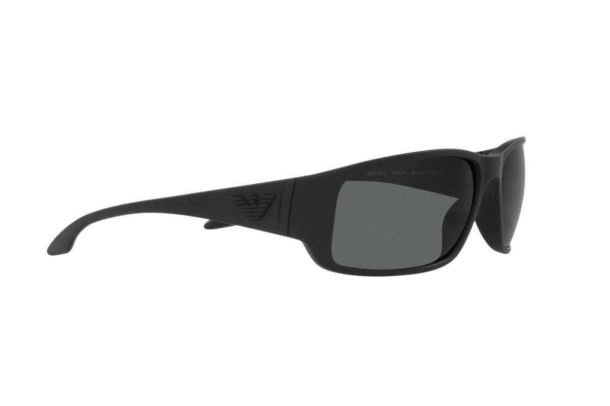 Emporio Armani Mens Rubber Frame Sunglasses In Black