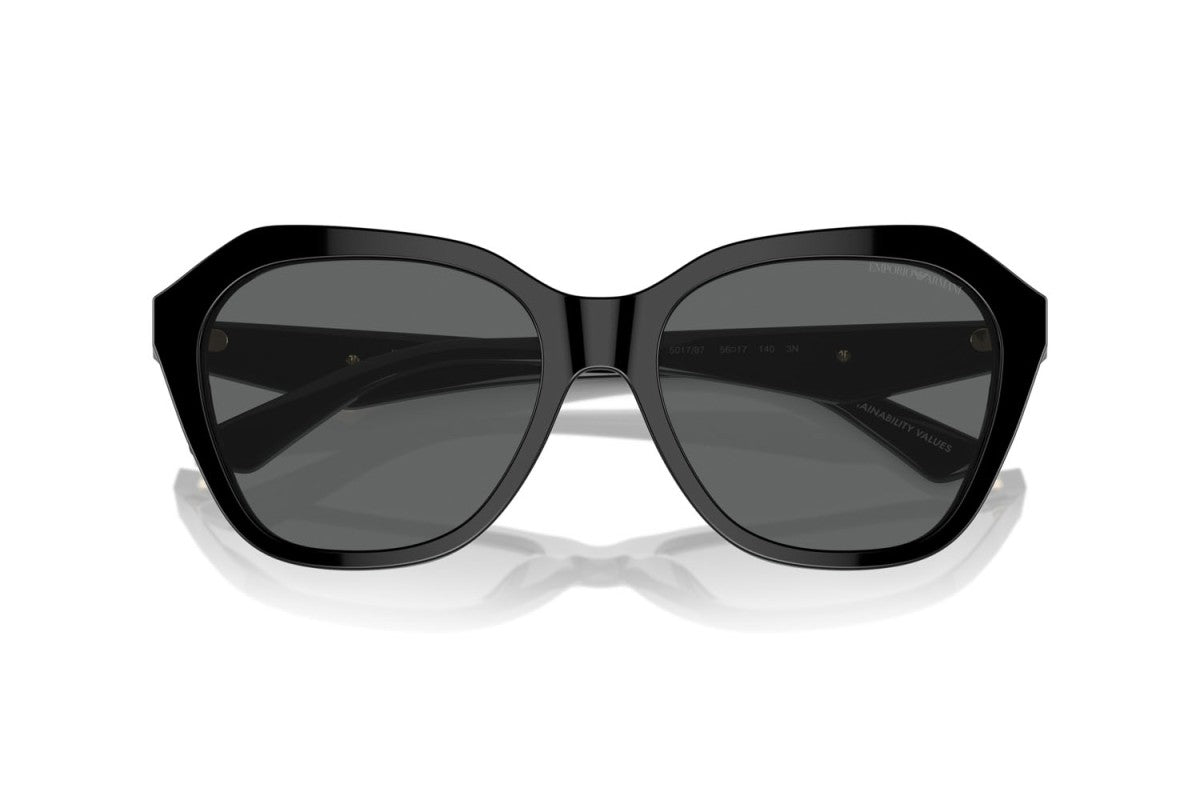 Emporio Armani Ladies Sunglasses In Black
