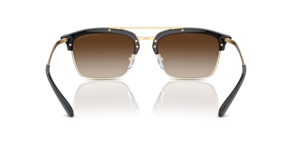 Emporio Armani Unisex Sunglasses In White Gold