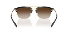 Emporio Armani Unisex Sunglasses In White Gold