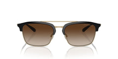 Emporio Armani Unisex Sunglasses In White Gold