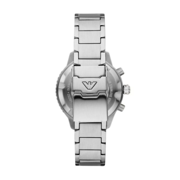 Emporio Armani Men's Chronograph, At Least Stainless Steel Watch