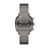 Emporio Armani Mens Green Dial Watch In Gunmetal