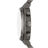Emporio Armani Mens Green Dial Watch In Gunmetal