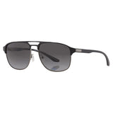 Emporio Armani Pilot Mens Sunglasses In Black