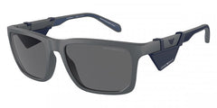 Emporio Armani Mens Sunglasses In Matte Dark Grey