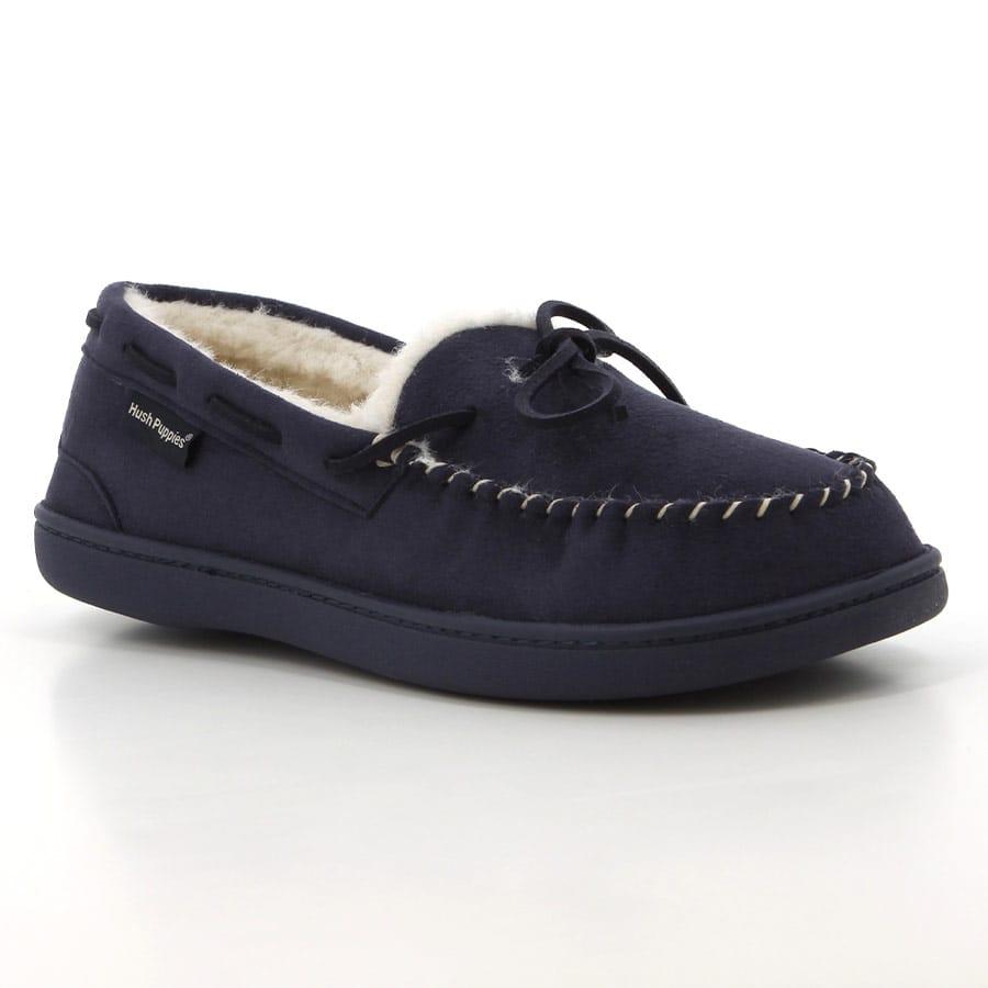 Hush Puppies Womens Carlotta Slippers In Navy
