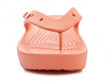 Crocs Classic Platform Flip In Papaya