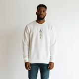 Enrico Coveri Mens 12 Sweatshirt In White