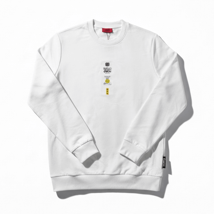 Enrico Coveri Mens 12 Sweatshirt In White