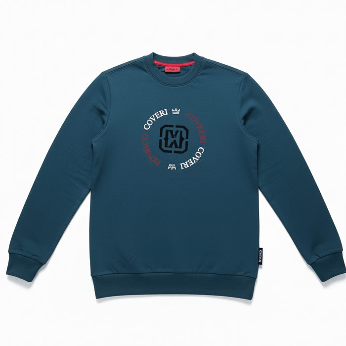 Enrico Coveri Mens Sweatshirt In Petrol