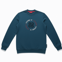 Enrico Coveri Mens Sweatshirt In Petrol
