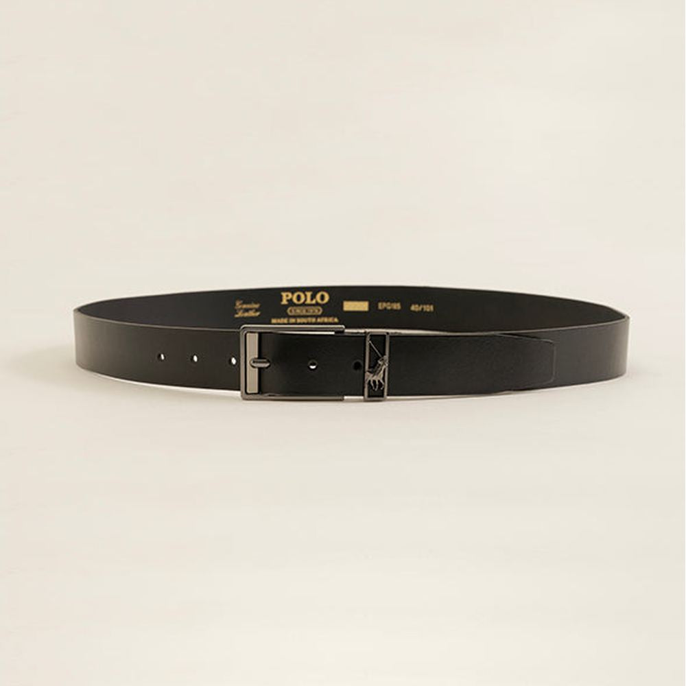 Polo Mens Alonzo Belt In Black