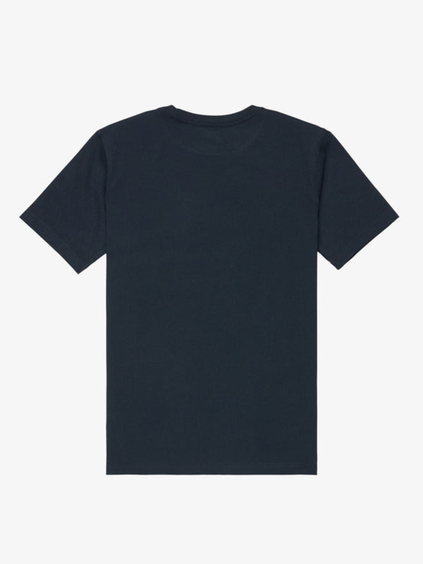 Quiksilver Boys Youth Type Line T-Shirt In Dark Navy