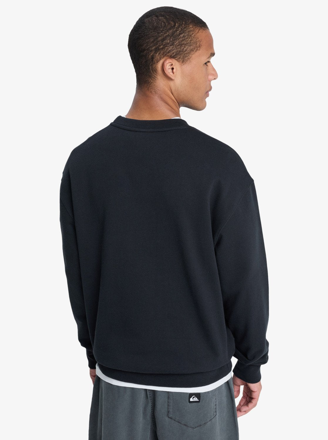 Quiksilver Flrrce Dna Crew Top Black