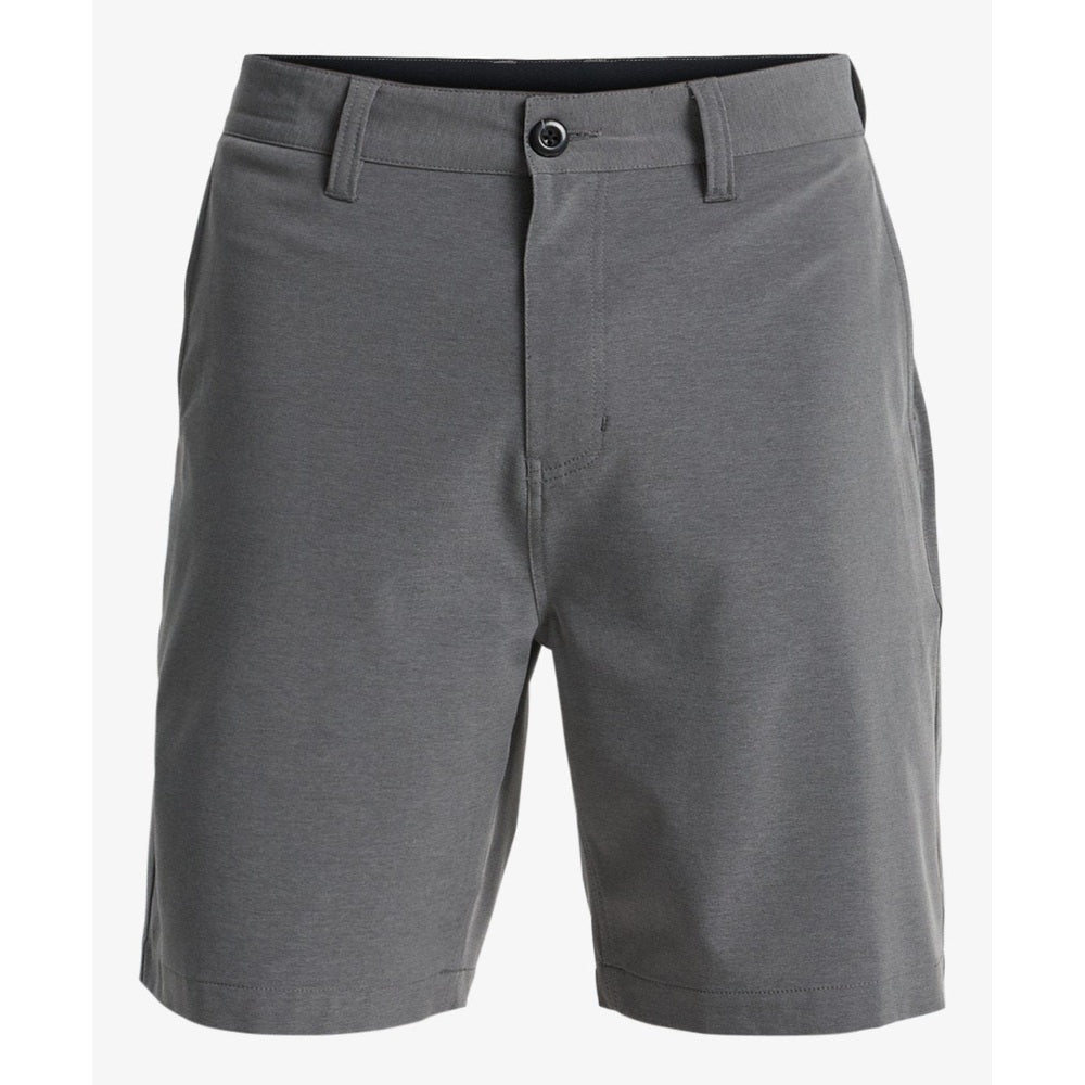 Quiksilver Mens Union Heather Amph 19 Shorts In Grey