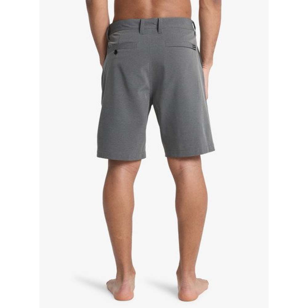 Quiksilver Mens Union Heather Amph 19 Shorts In Grey