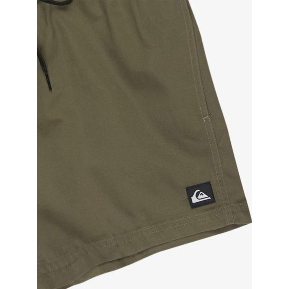 Quiksilver Mens Everyday Solid Volley 15 Shorts In Green