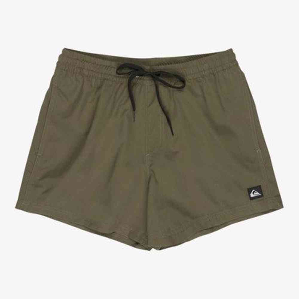 Quiksilver Mens Everyday Solid Volley 15 Shorts In Green