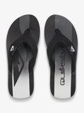 Quiksilver Mens Molokai Layback 26 Flip Flops In Black
