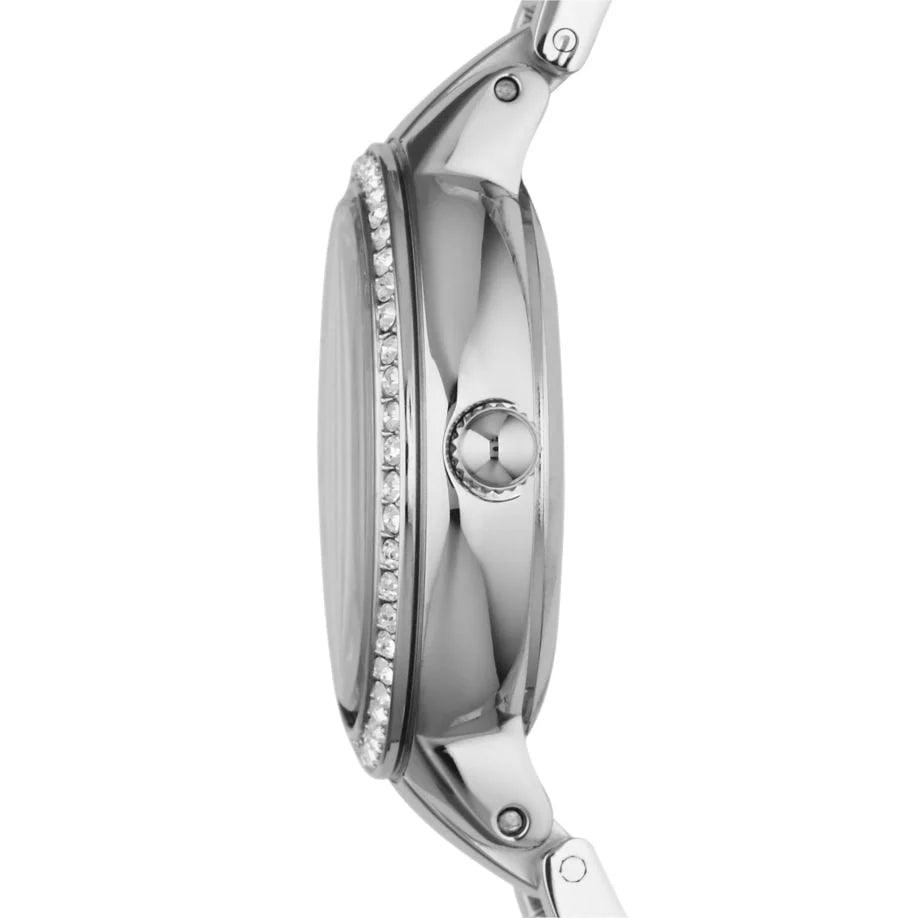 Fossil womans Virginia Silver watch