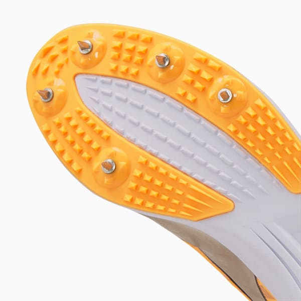 Puma Mens Evospeed Distance 10 Running Shoes In Sun Strean/Silver/Black