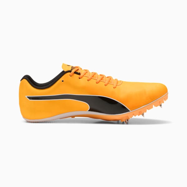 Puma Mens Evospeed Sprint 14.5 Running Shoes In Sun Stream/Black/White
