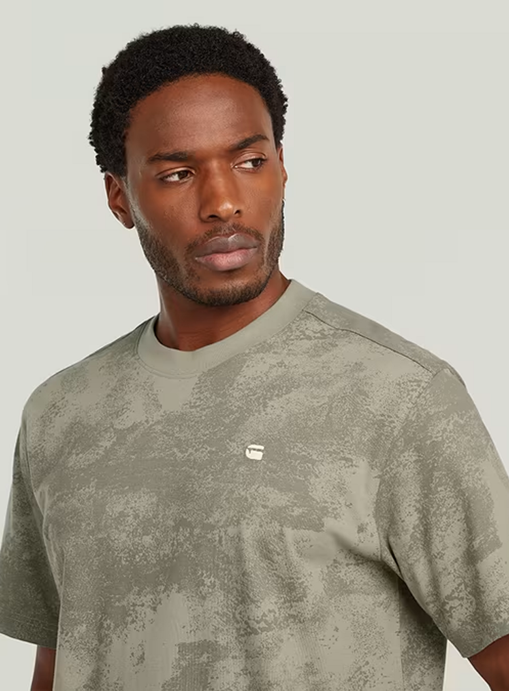 G-Star Raw Mens AOP T-Shirt in Grey