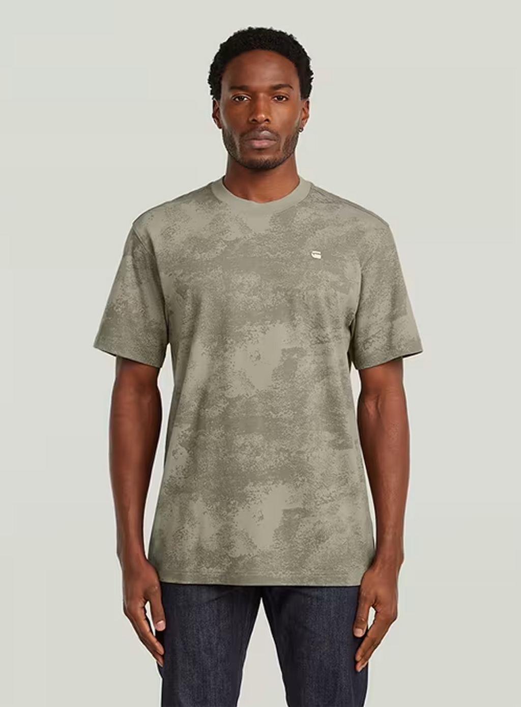 G-Star Raw Mens AOP T-Shirt in Grey